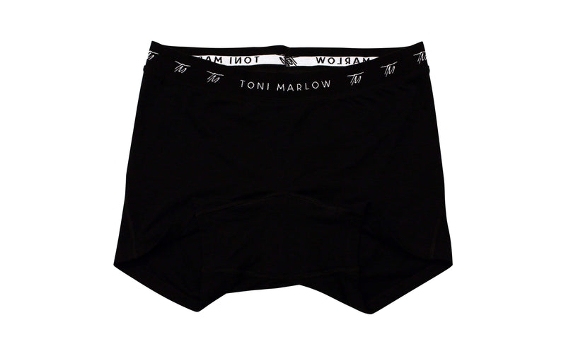Toni Marlow Clothing Underwear Boy Shorts - Bamboo Black / L